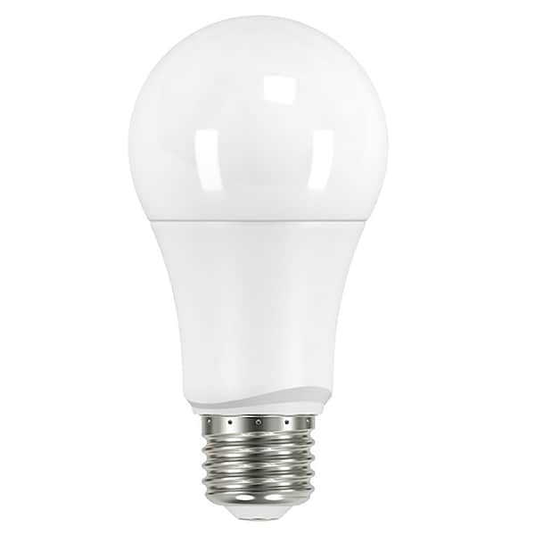 Satco Satco Type A A19 E26 (Medium) LED Bulb Warm White 60 Watt Equivalence 4 pk S39596 - main